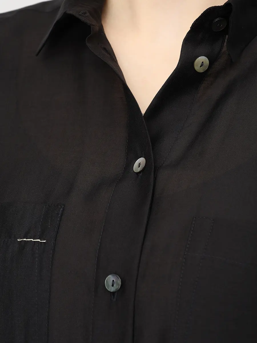 Рубашка из хлопка и тенселя