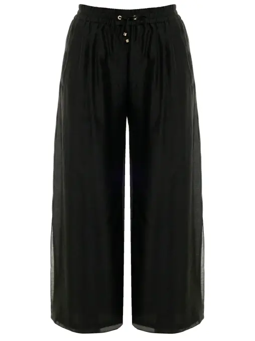 Брюки из хлопка и тенселя FREE AGE