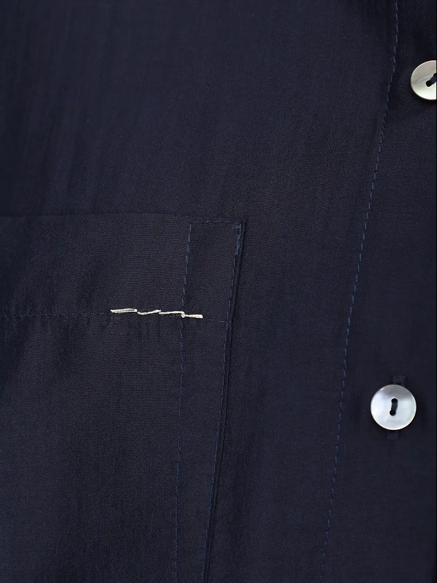 Рубашка из хлопка и тенселя