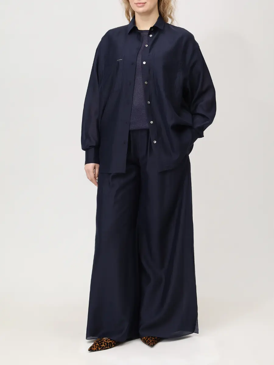 Брюки из хлопка и тенселя