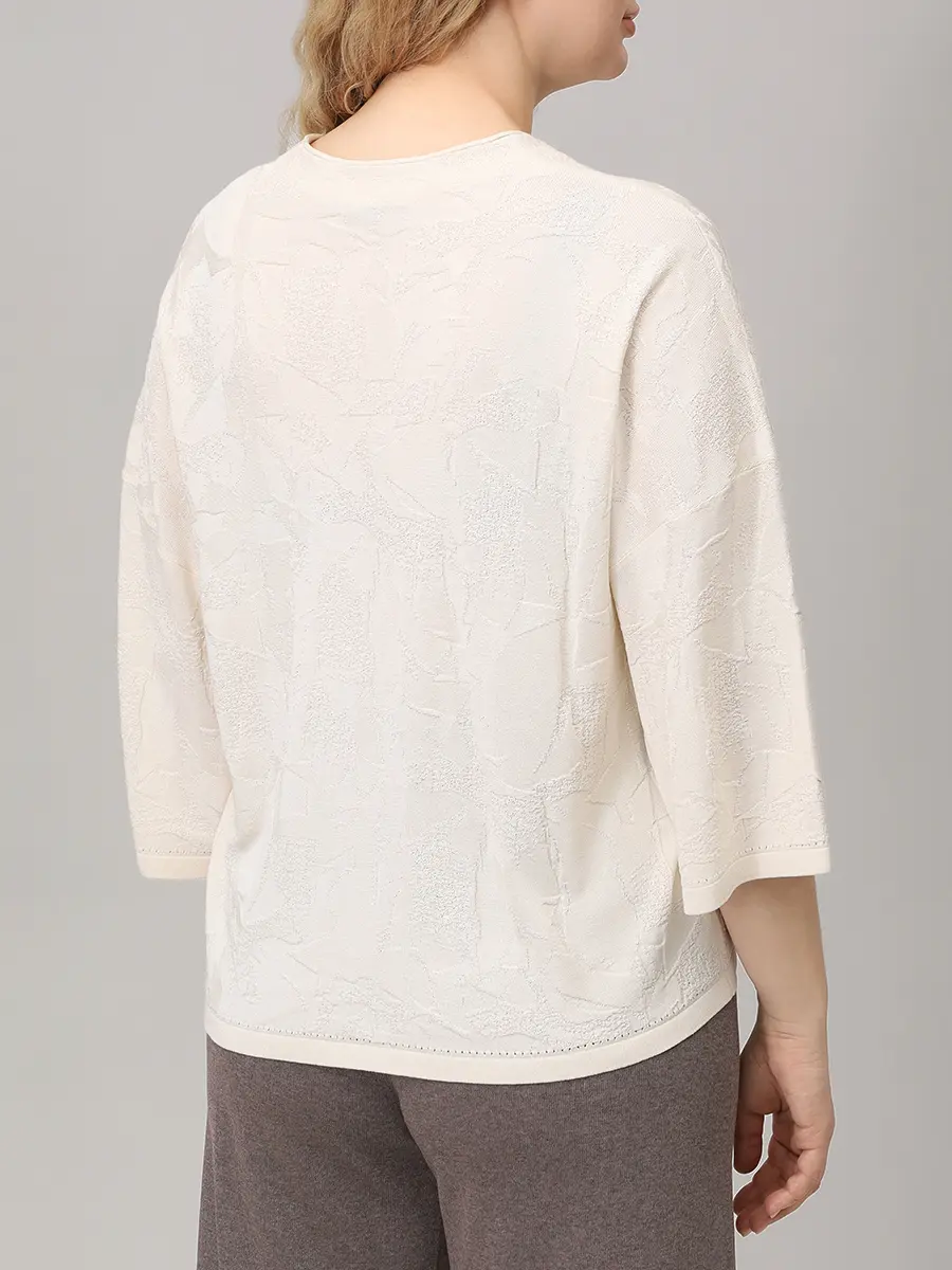 Кардиган из шелка и вискозы