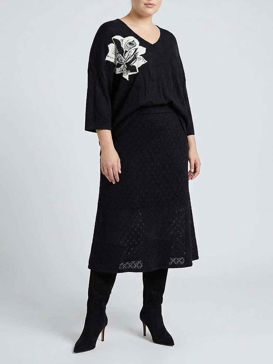 Кардиган из шелка и вискозы