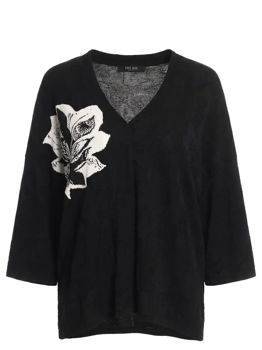 Кардиган из шелка и вискозы