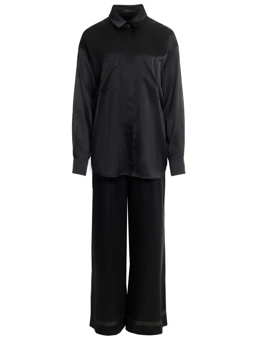 Костюм шелковый