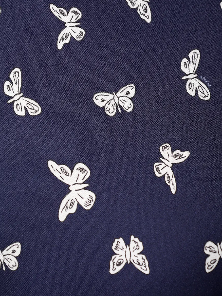 Платье шелковое