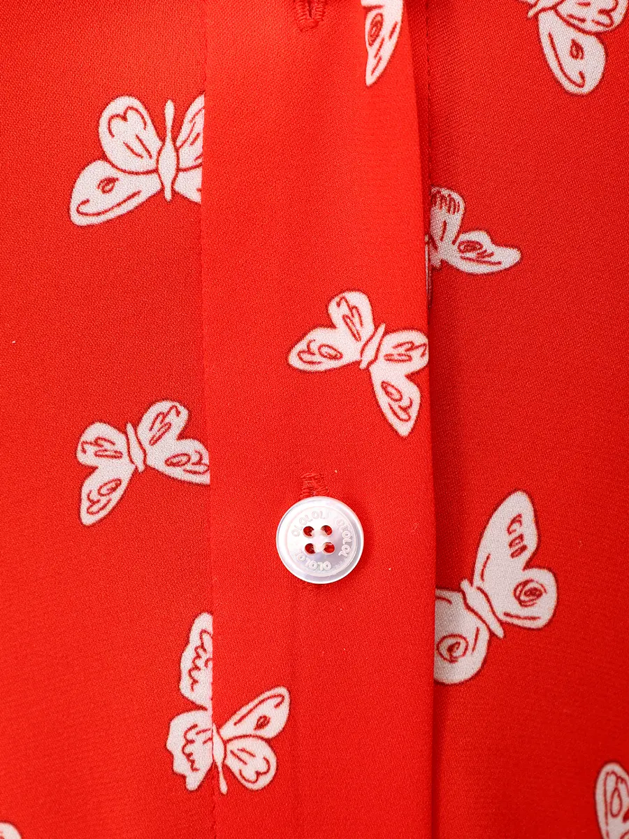 Платье шелковое