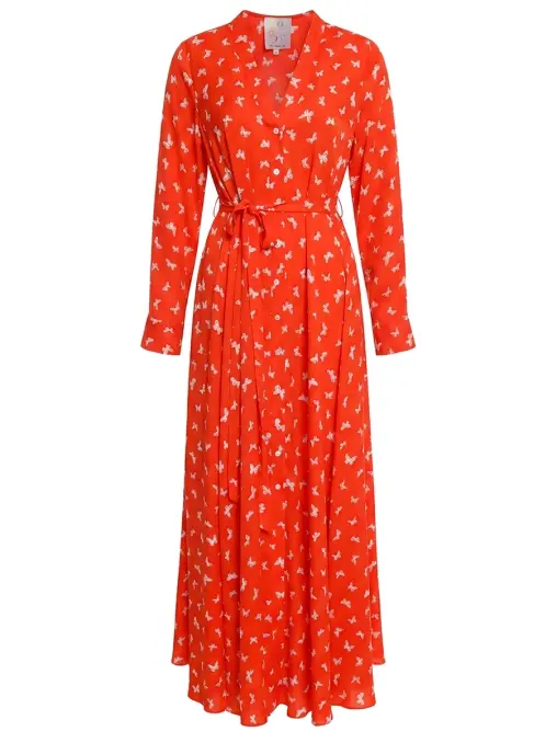 Платье шелковое OLOLOL