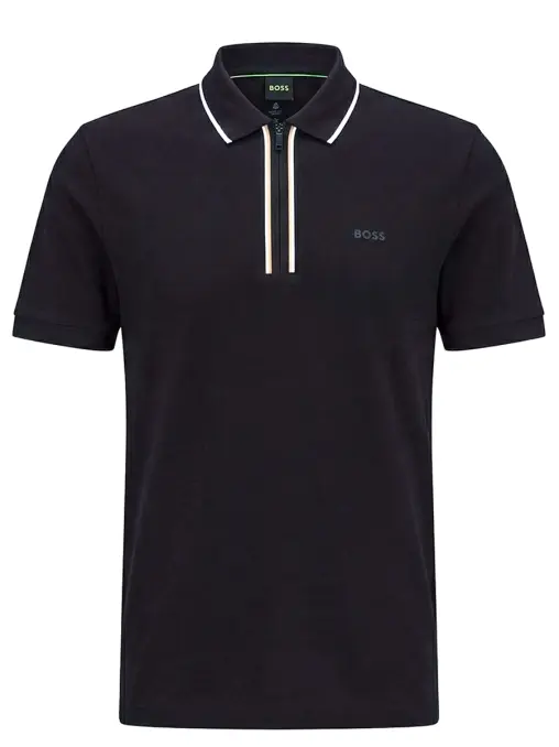 Поло хлопковое BOSS