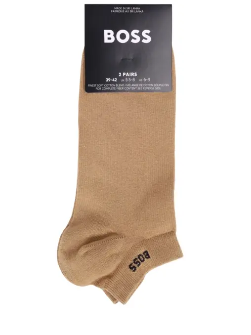 Набор из двух пар хлопковых носков BOSS