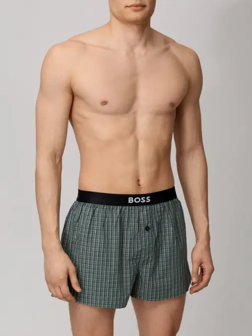 Набор из двух хлопковых трусов BOSS