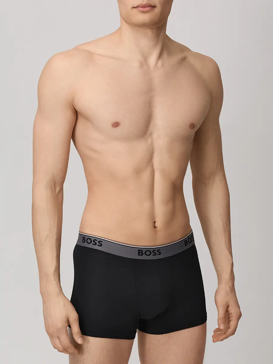 Набор из трех хлопковых трусов-боксеров