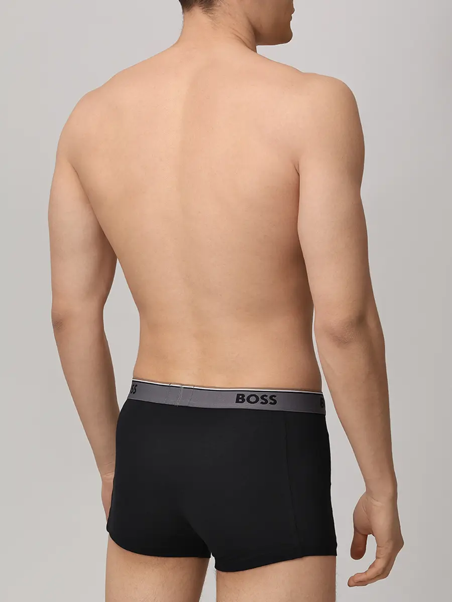 Набор из трех хлопковых трусов-боксеров