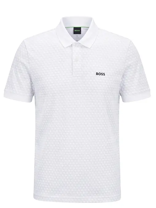 Поло хлопковое BOSS