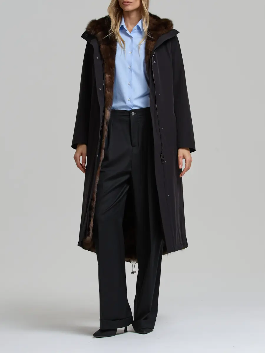 Парка на соболином меху