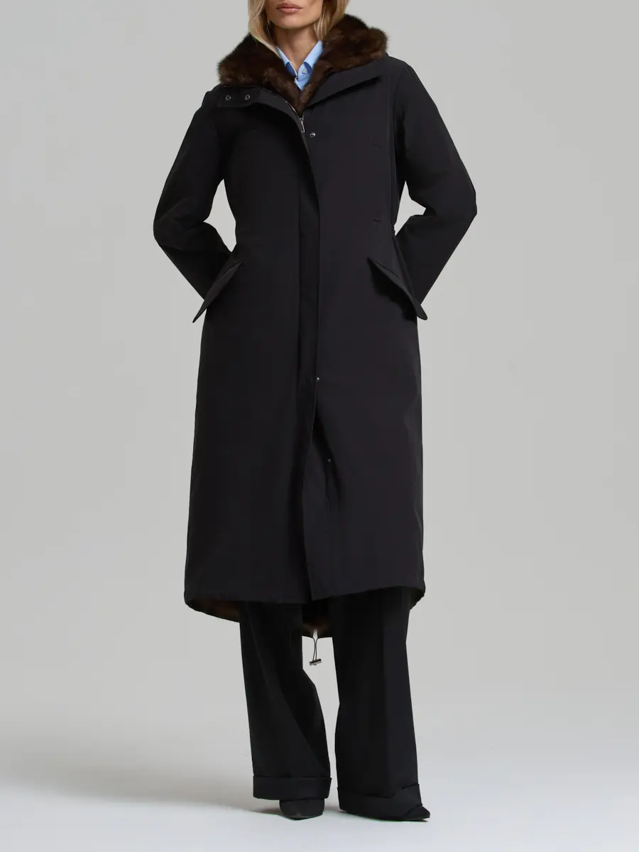 Парка на соболином меху