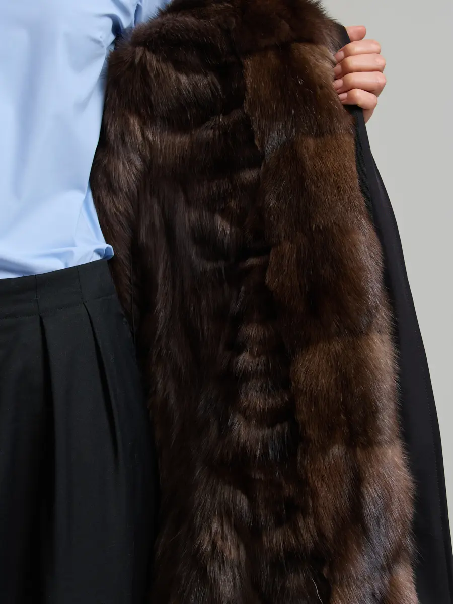 Парка на соболином меху