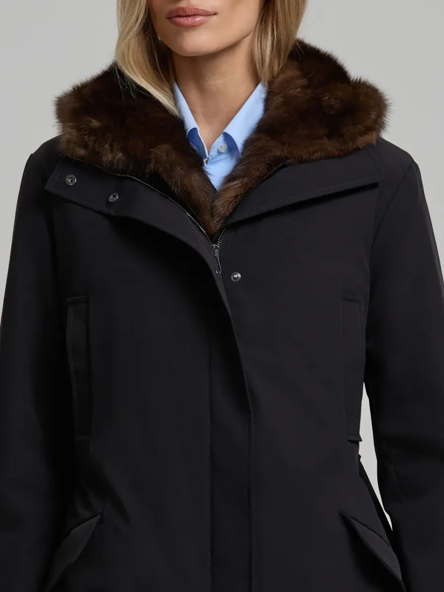 Парка на соболином меху