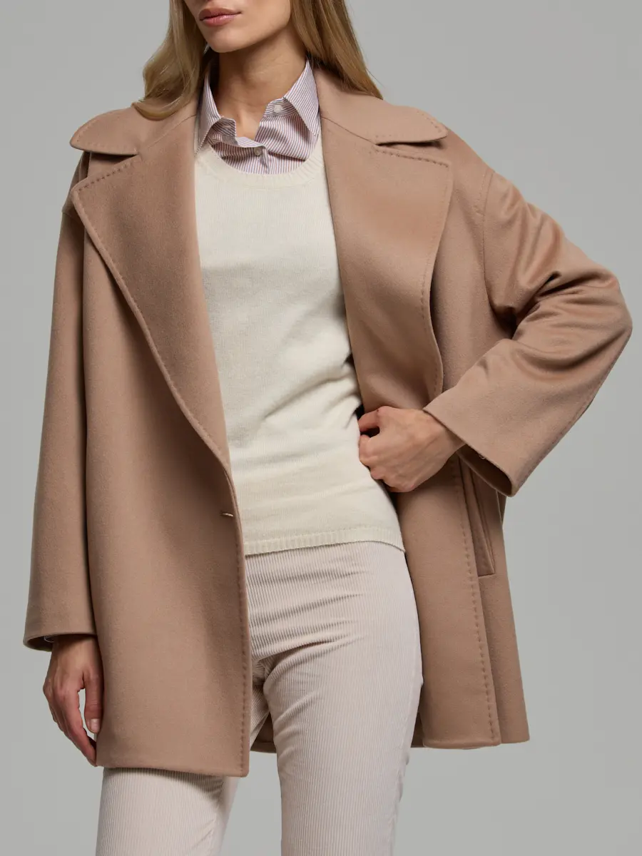 Пальто шерстяное