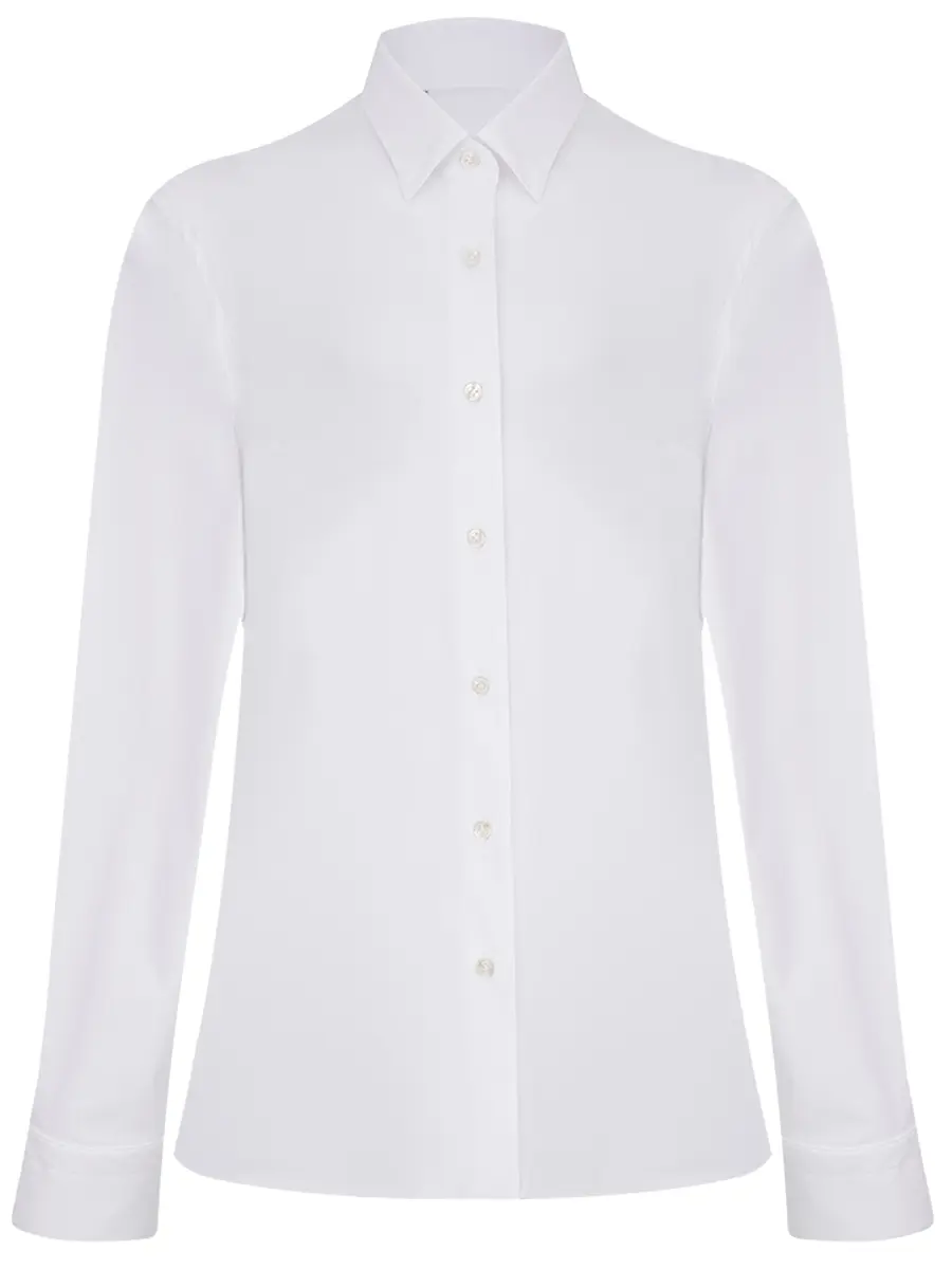 Рубашка однотонная