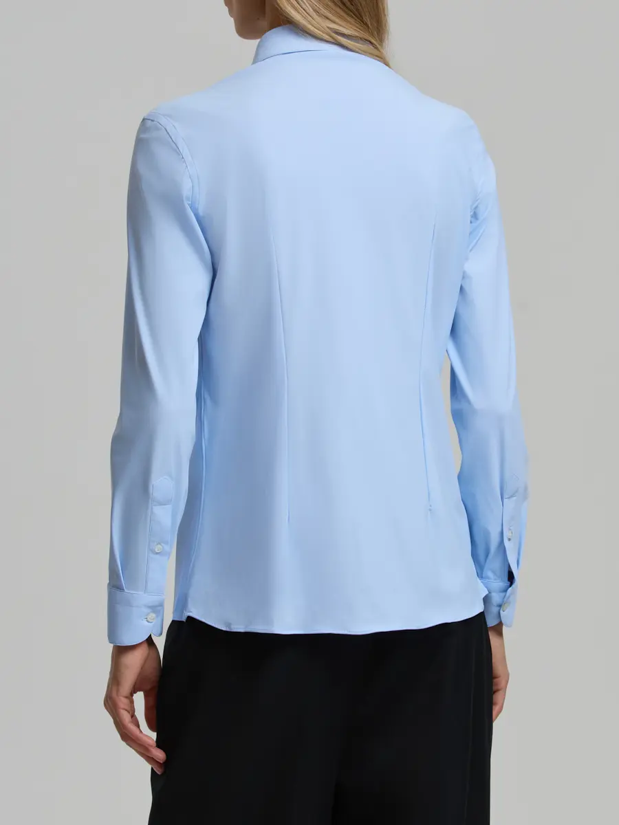 Рубашка однотонная