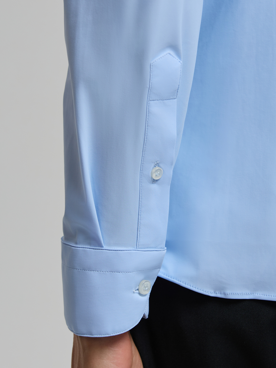 Рубашка однотонная