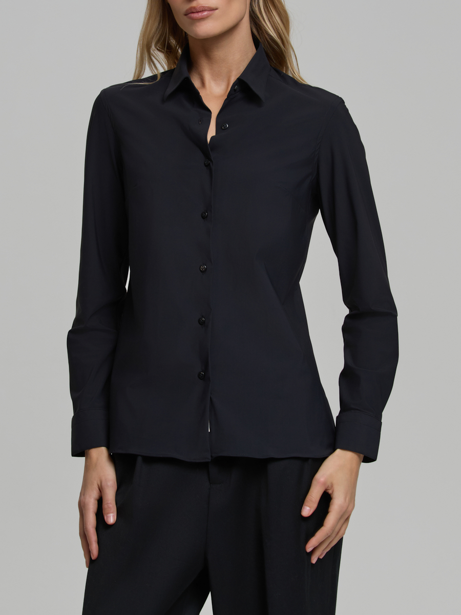 Рубашка однотонная