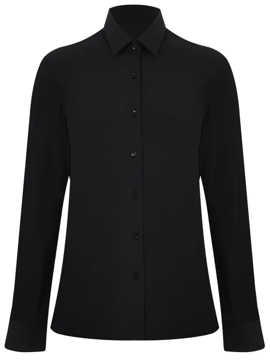 Рубашка однотонная