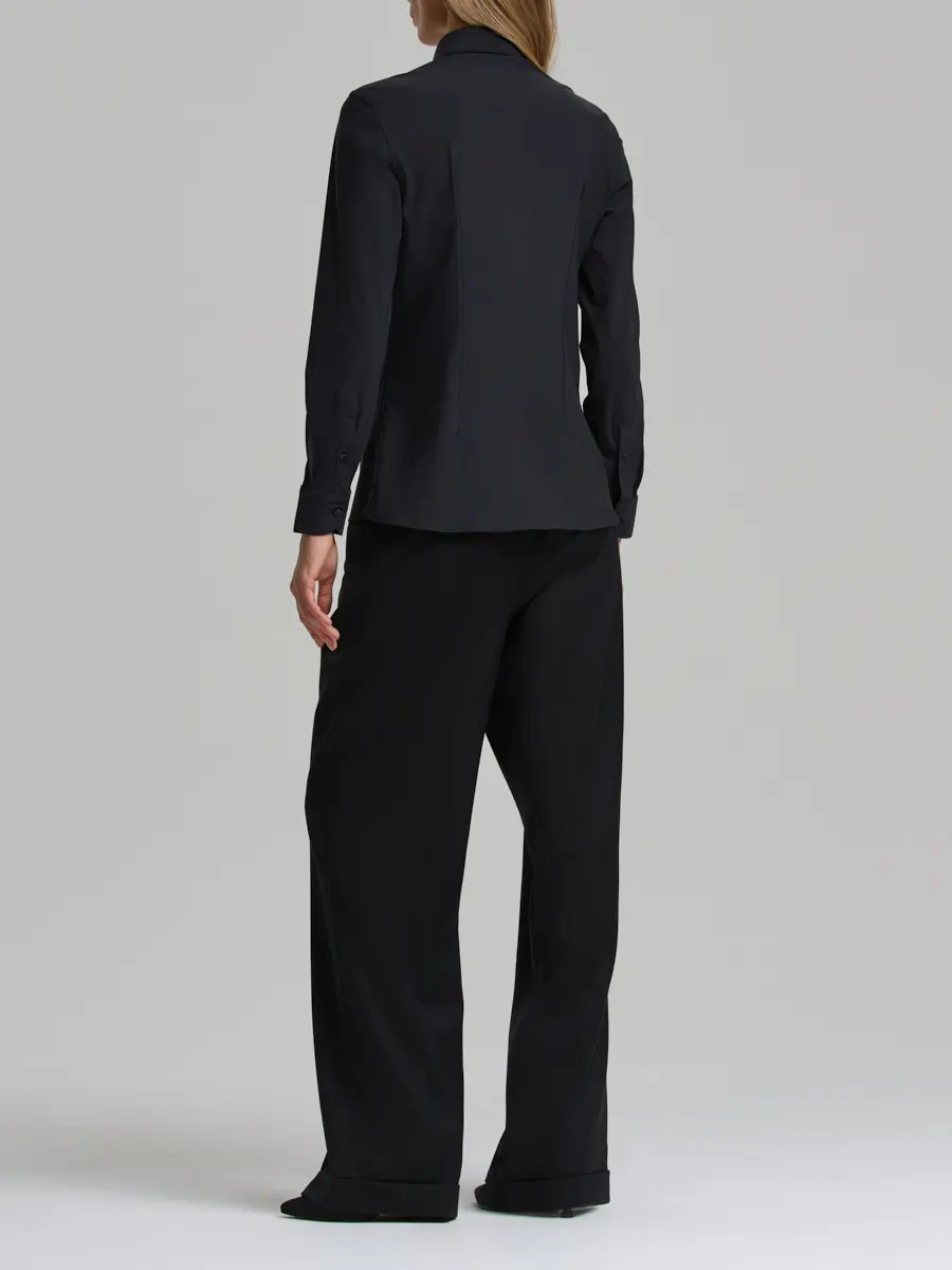 Рубашка однотонная