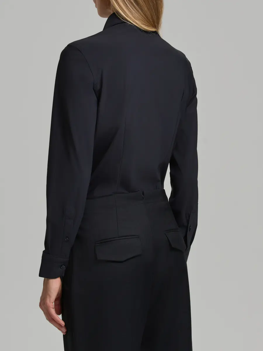 Рубашка однотонная