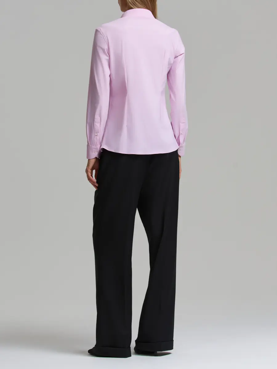 Рубашка однотонная