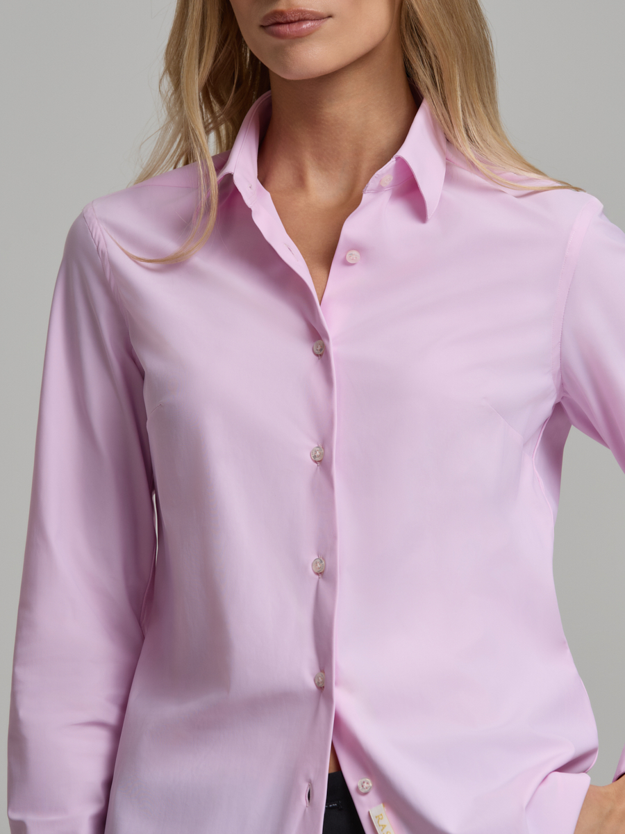 Рубашка однотонная