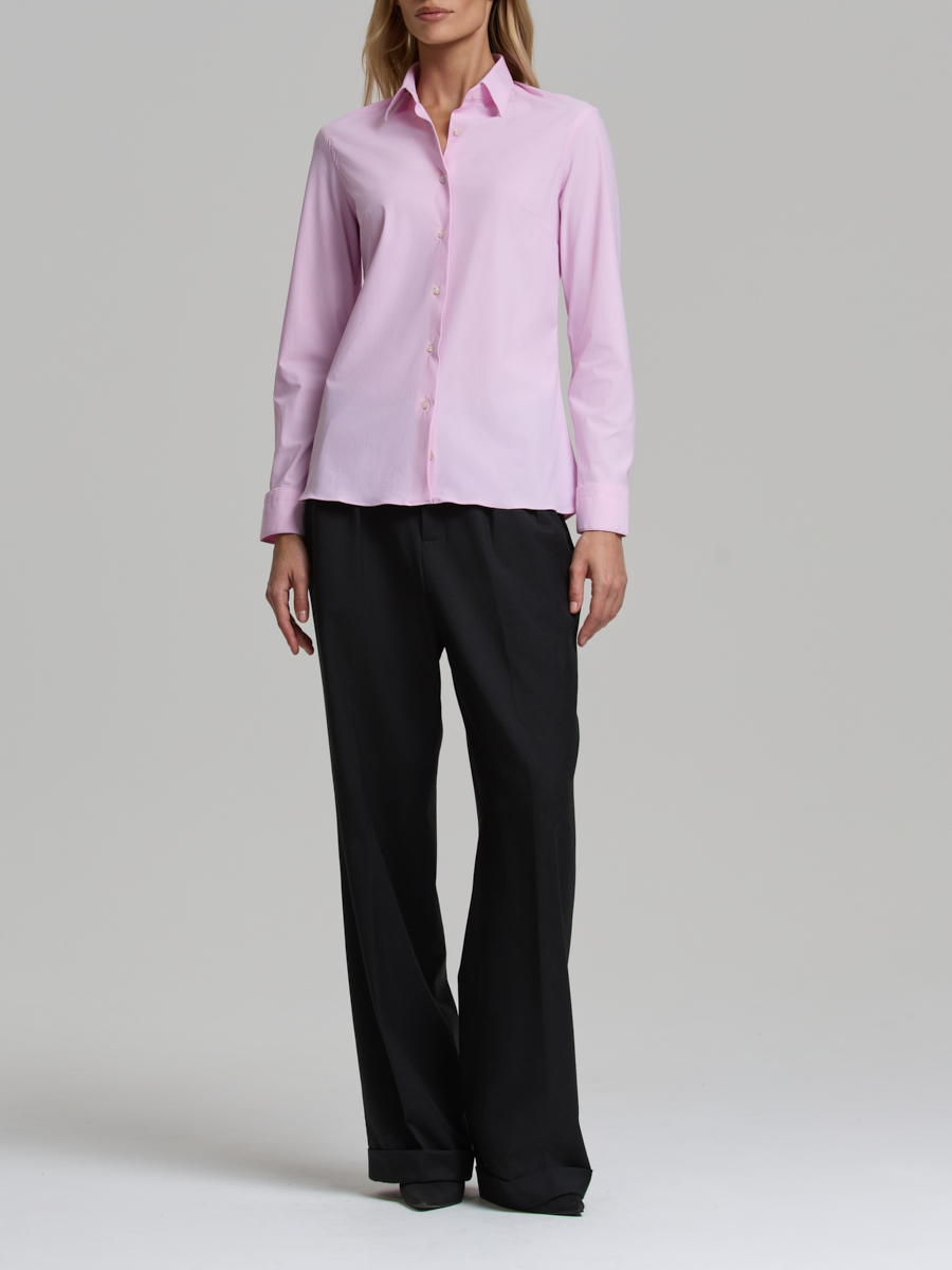 Рубашка однотонная