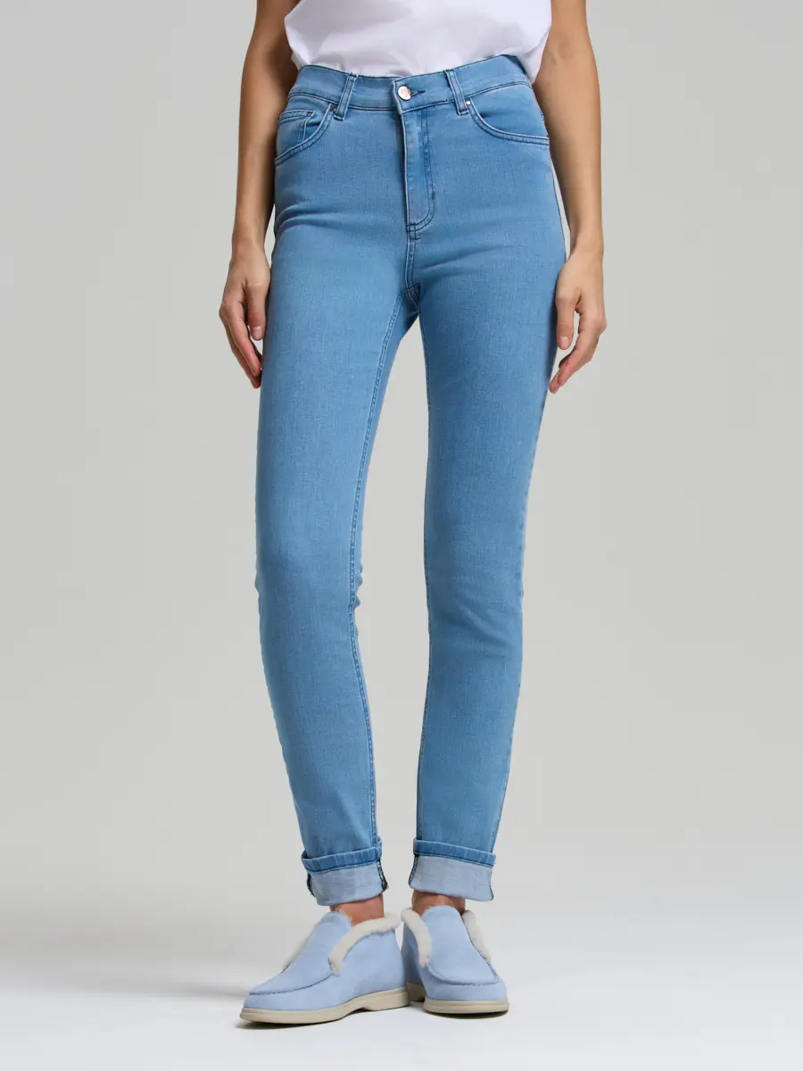 Джинсы хлопковые