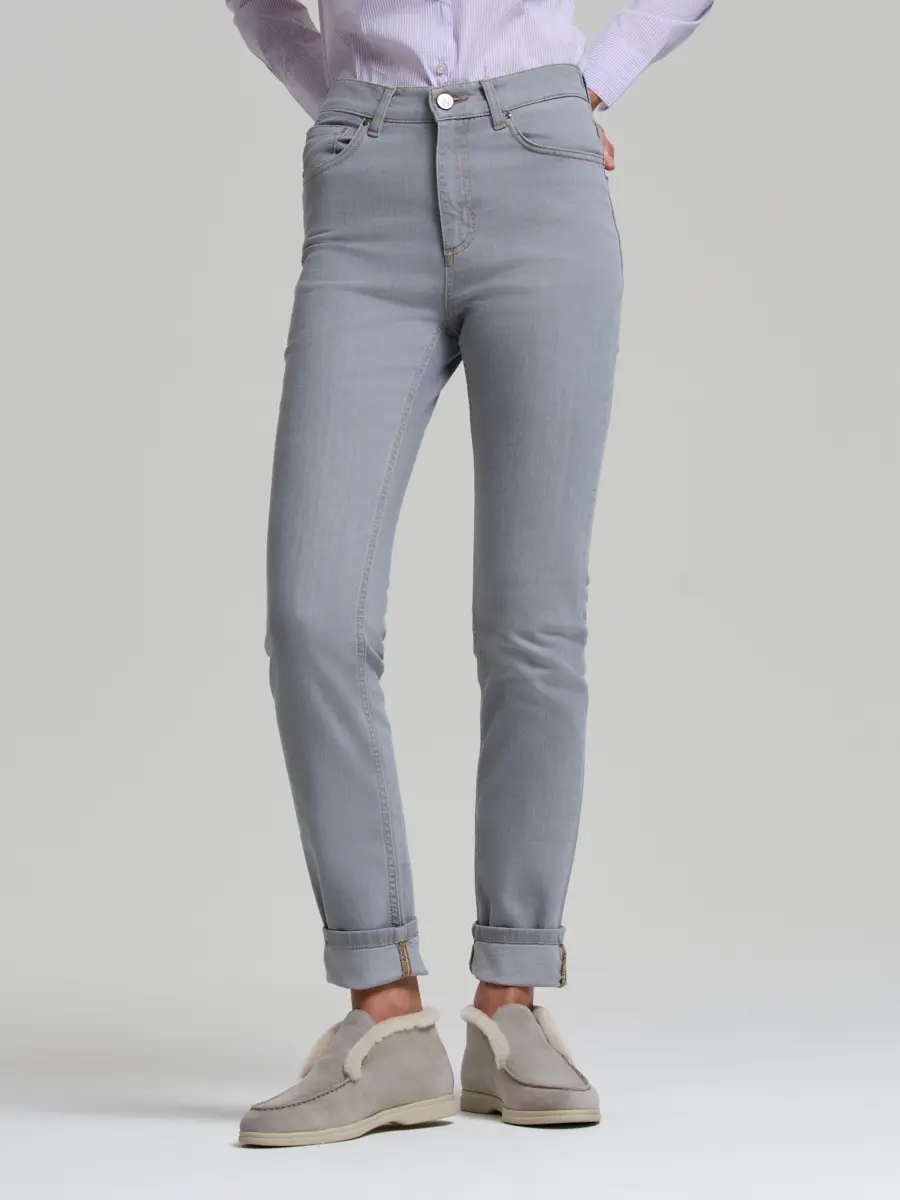 Джинсы хлопковые