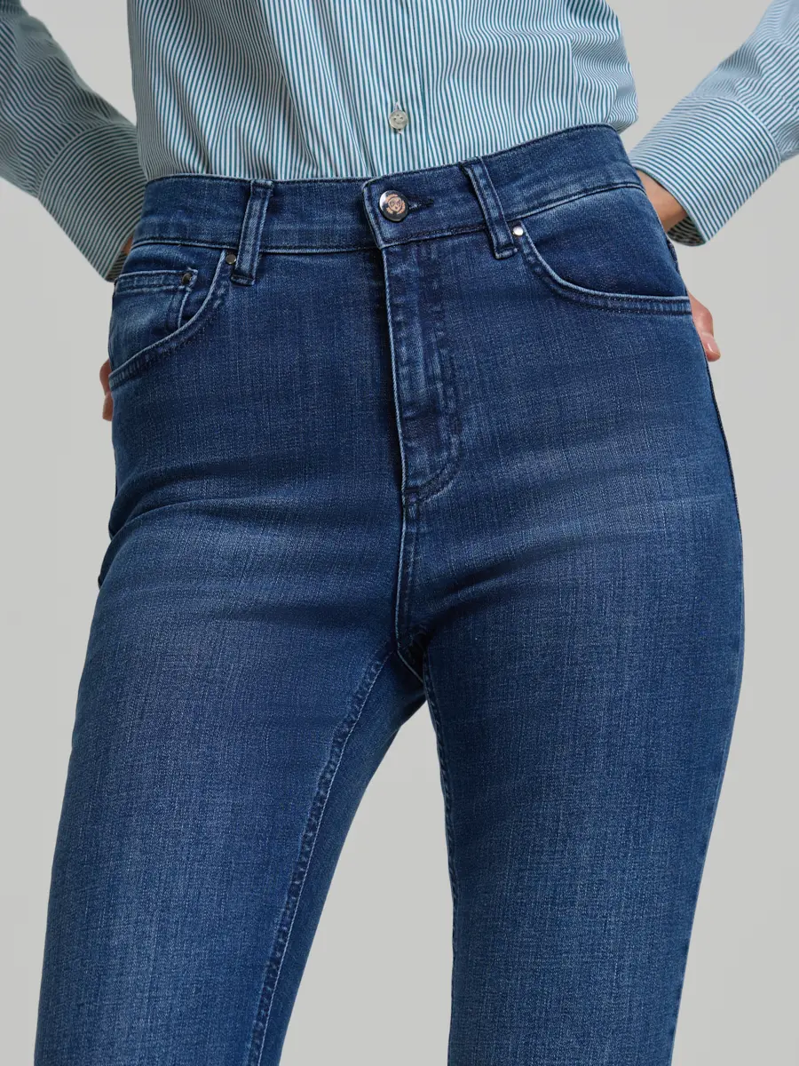 Джинсы хлопковые