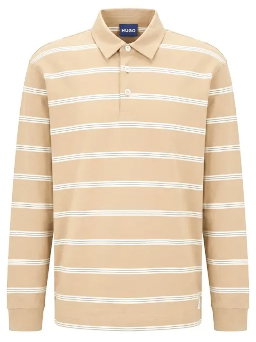 Поло хлопковое HUGO