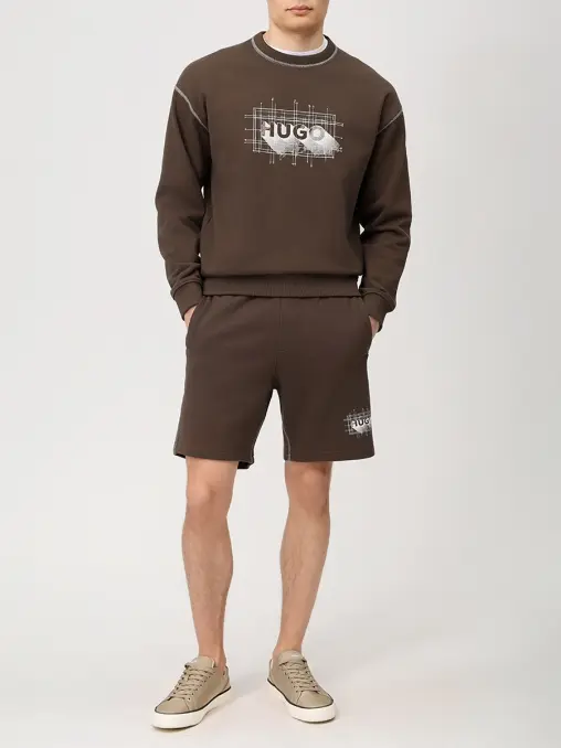 Шорты хлопковые HUGO