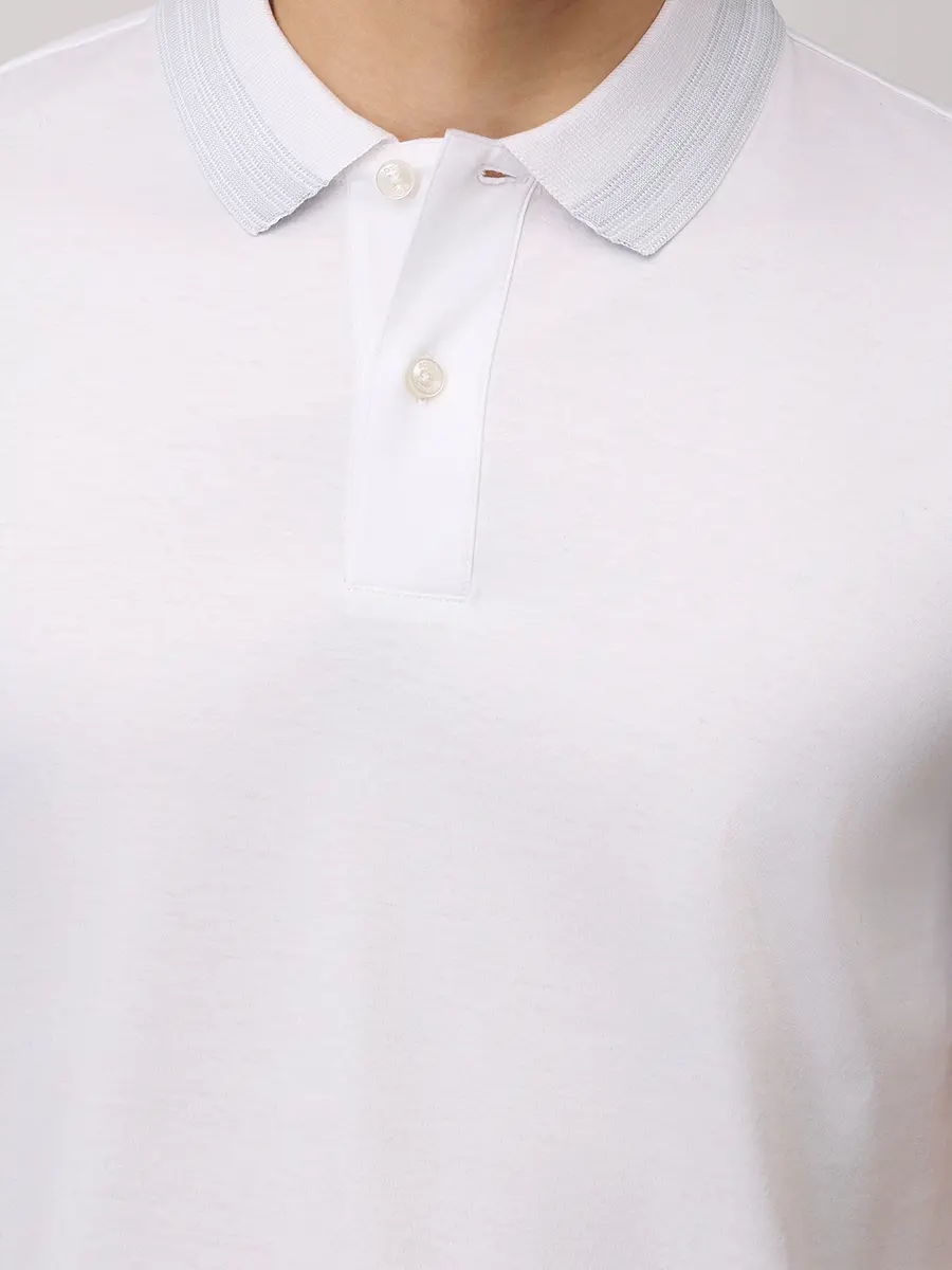 Поло Slim Fit хлопковое