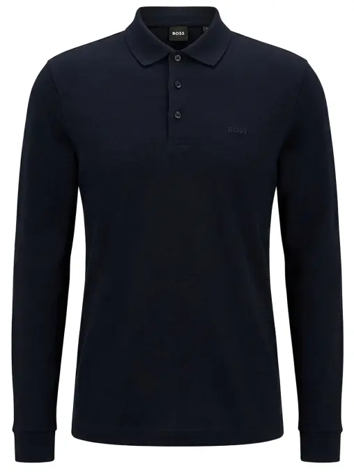 Поло хлопковое BOSS