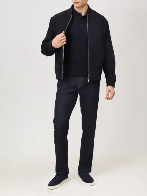 Поло хлопковое BOSS