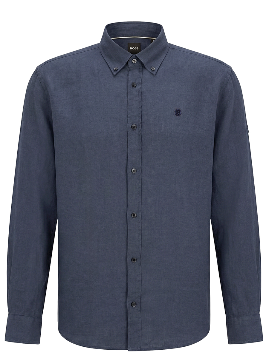 Рубашка Regular Fit льняная