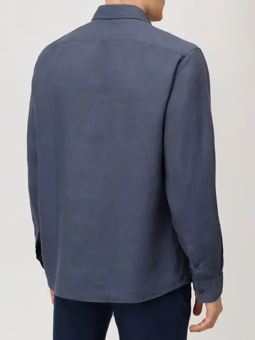 Рубашка Regular Fit льняная BOSS