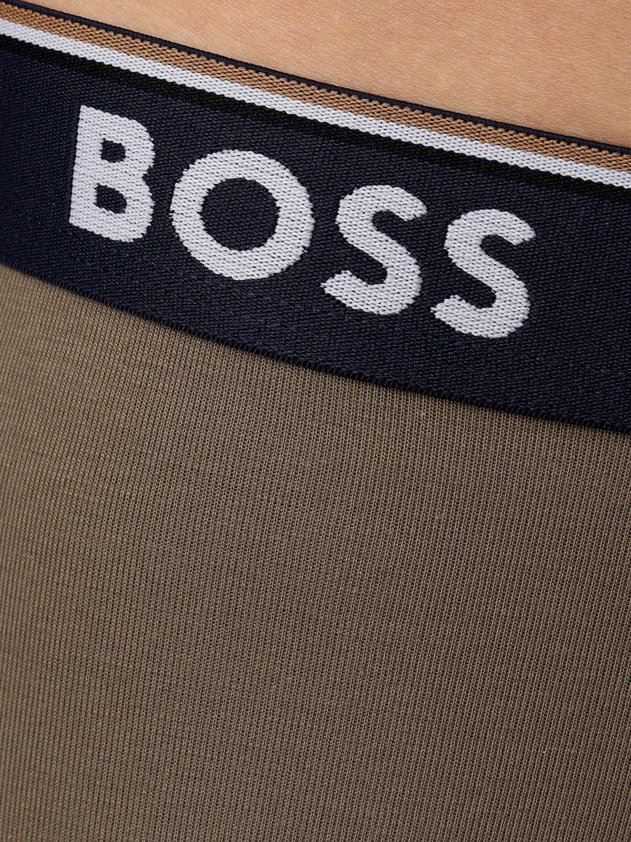 Набор из трех хлопковых трусов-боксеров