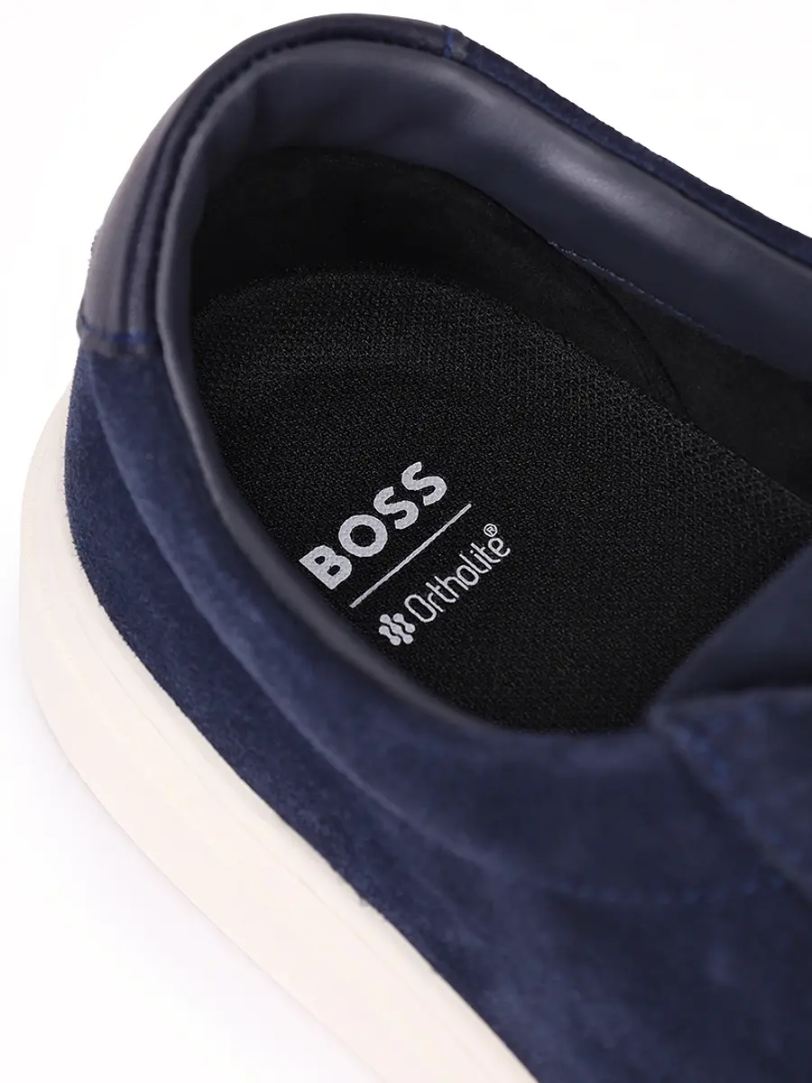 Кеды замшевые