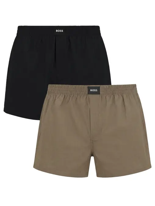 Набор из двух хлопковых трусов BOSS