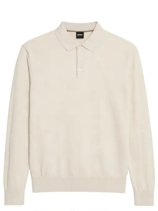 Поло хлопковое BOSS