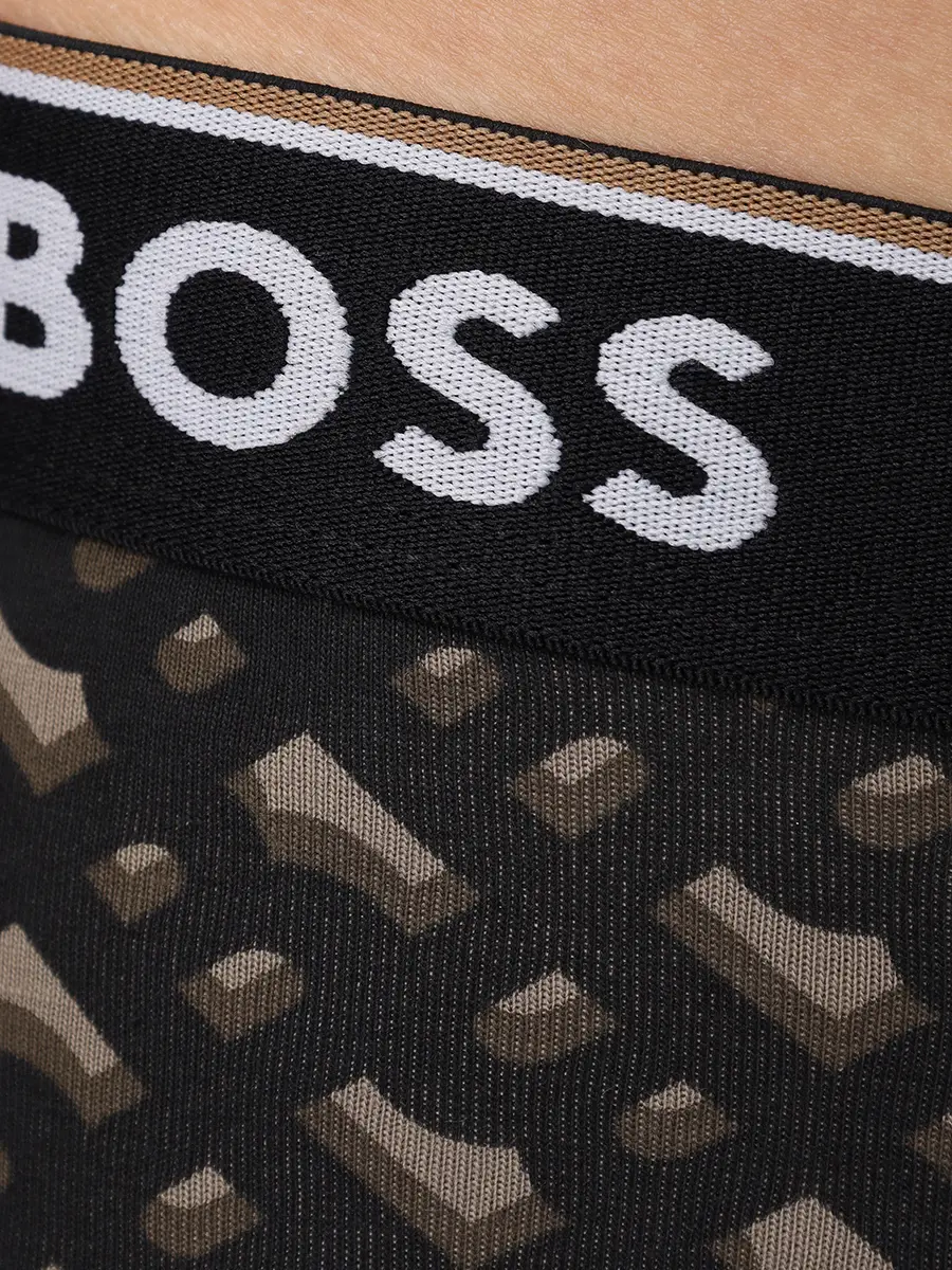 Набор из трех хлопковых трусов-боксеров