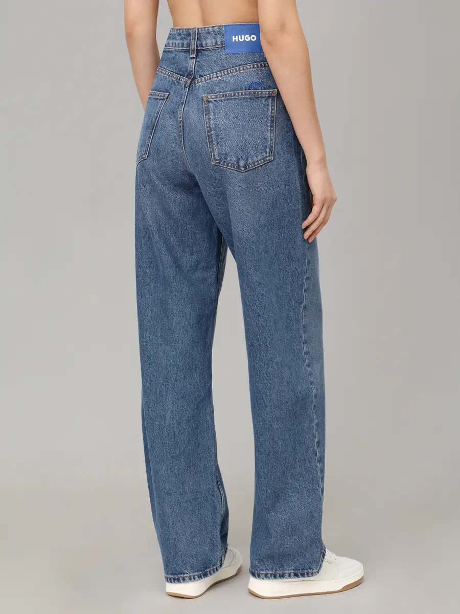 Джинсы хлопковые