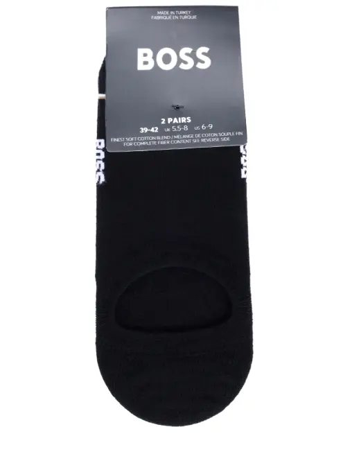 Набор из двух пар хлопковых подследников BOSS