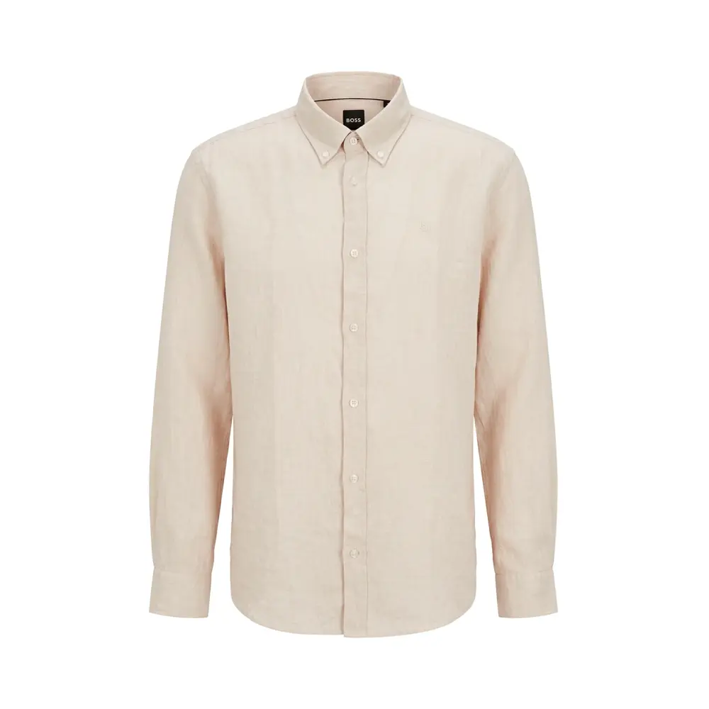 Рубашка Regular Fit льняная